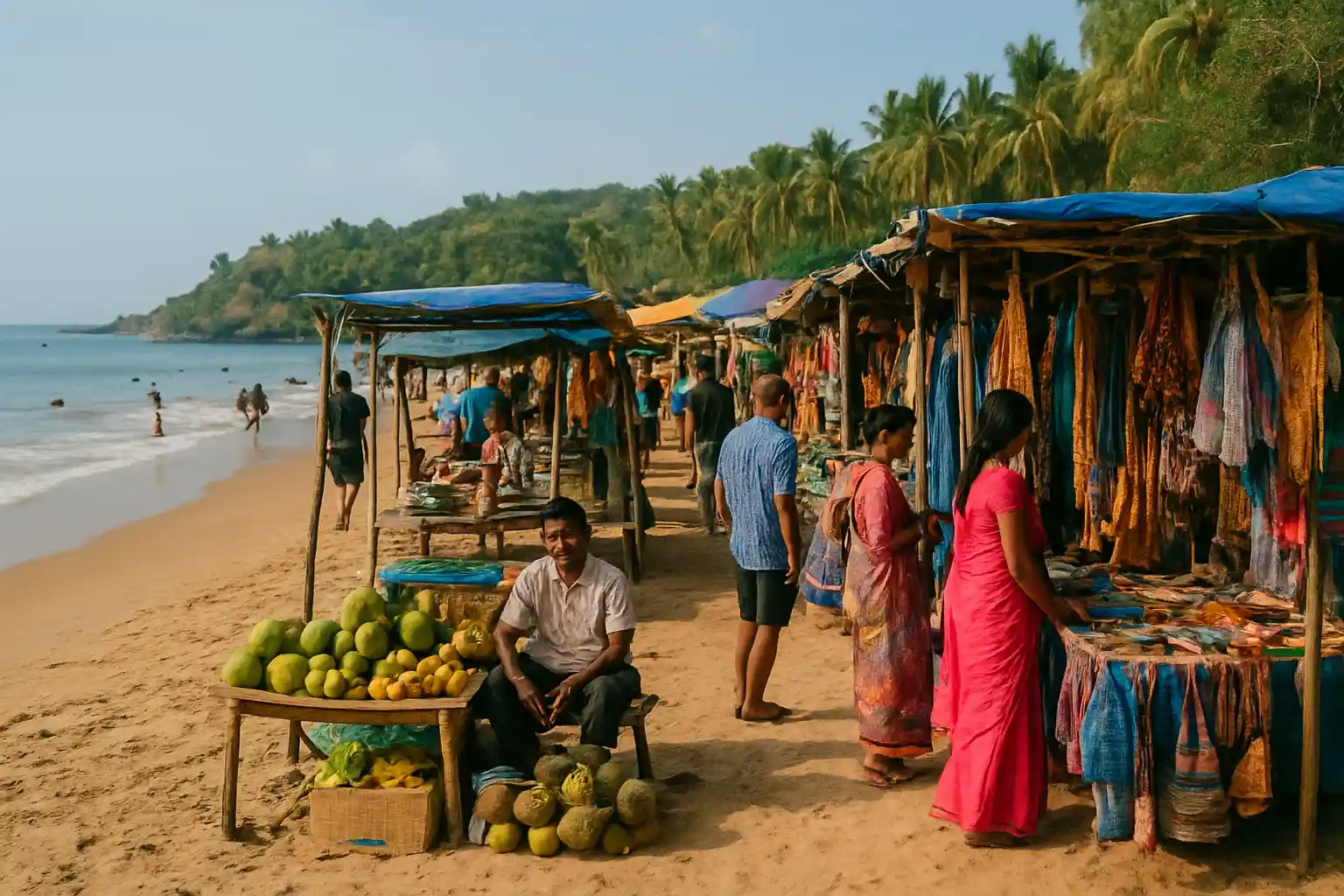 2. Om Beach Market - YahTrip Travel Guide