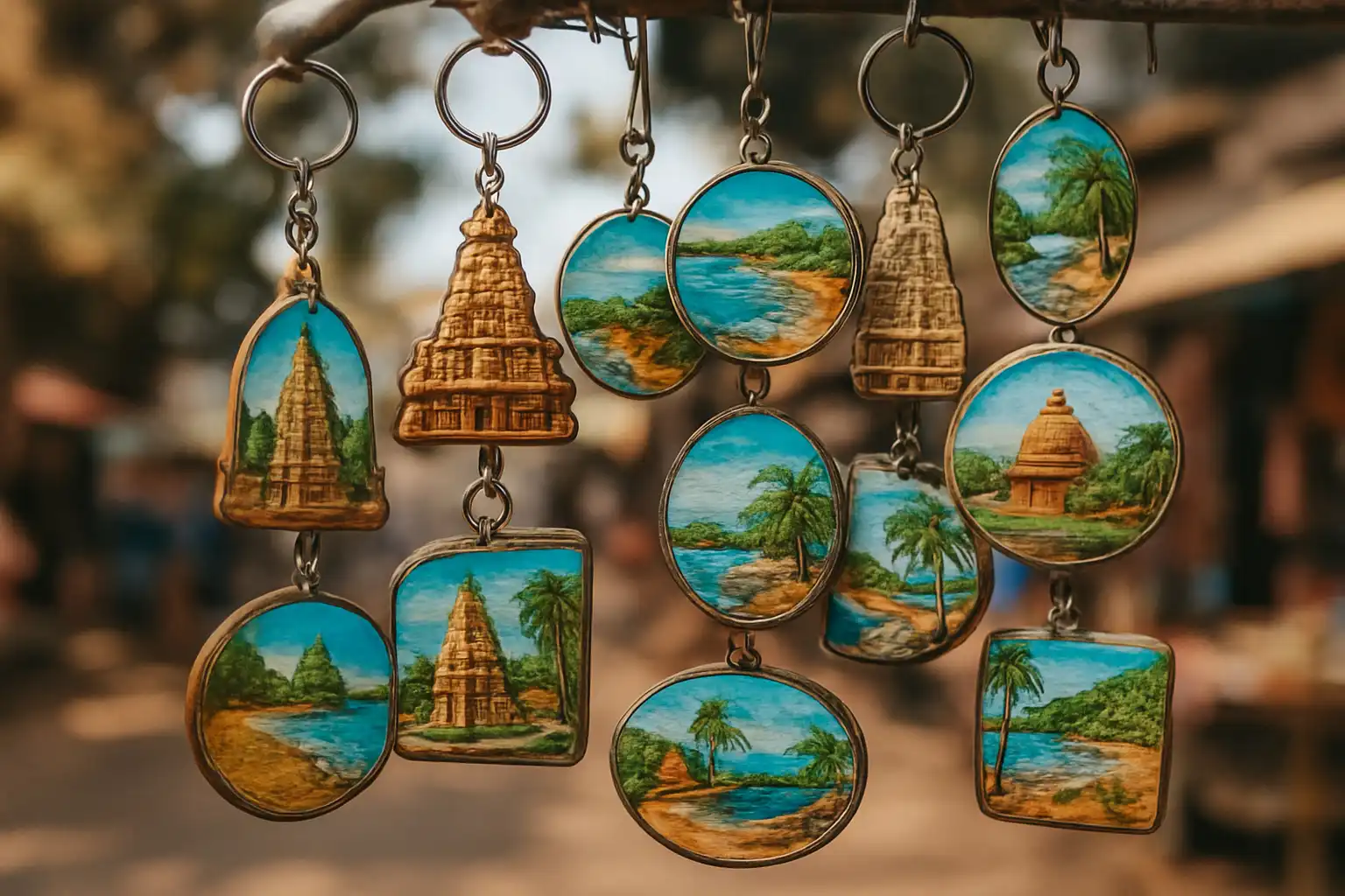 1. Keychains and Magnets - YahTrip Travel Guide