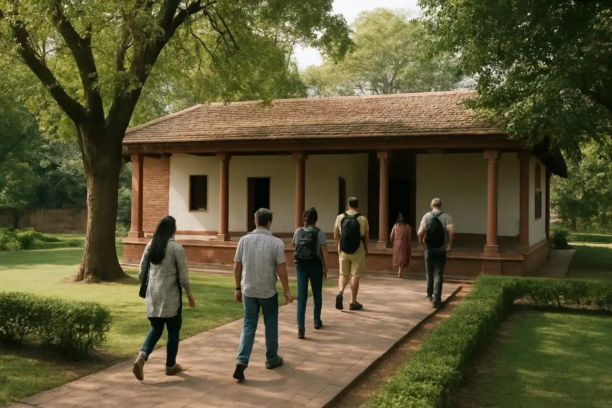 1. Visit Sabarmati Ashram - YahTrip Travel Guide