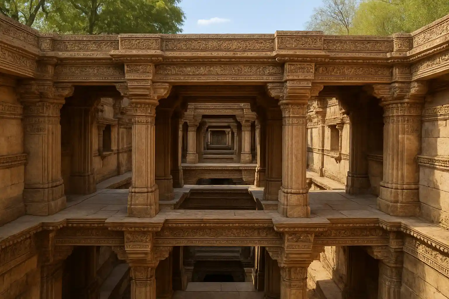 2. Explore the Adalaj Stepwell - YahTrip Travel Guide