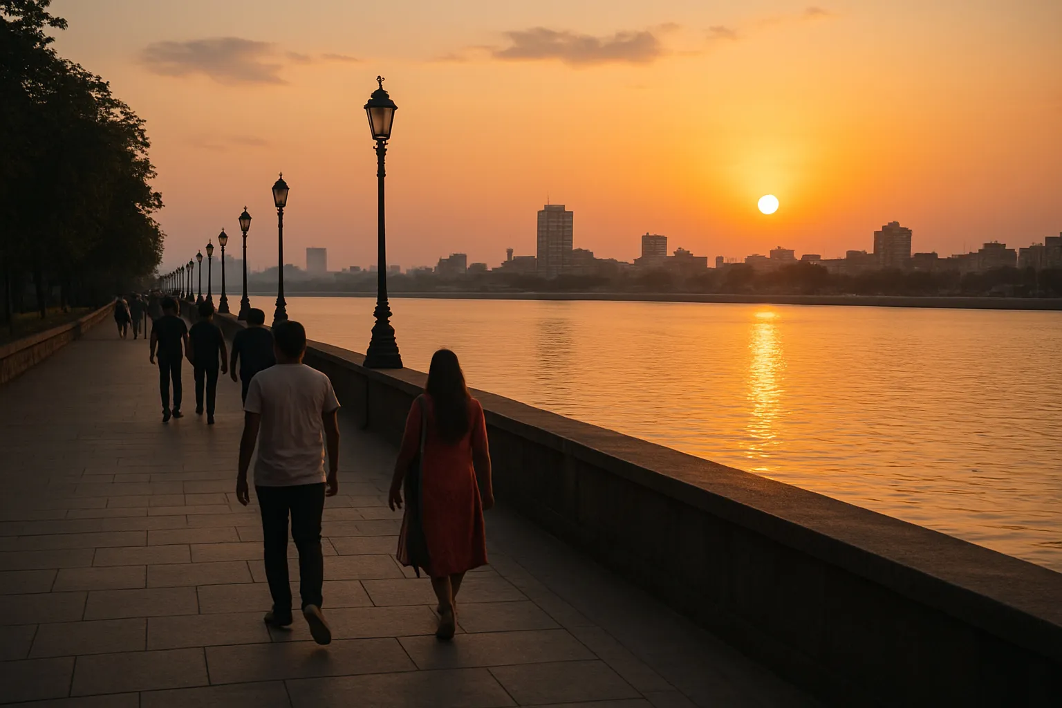 3. Enjoy a Riverside Walk on the Sabarmati Riverfront - YahTrip Travel Guide