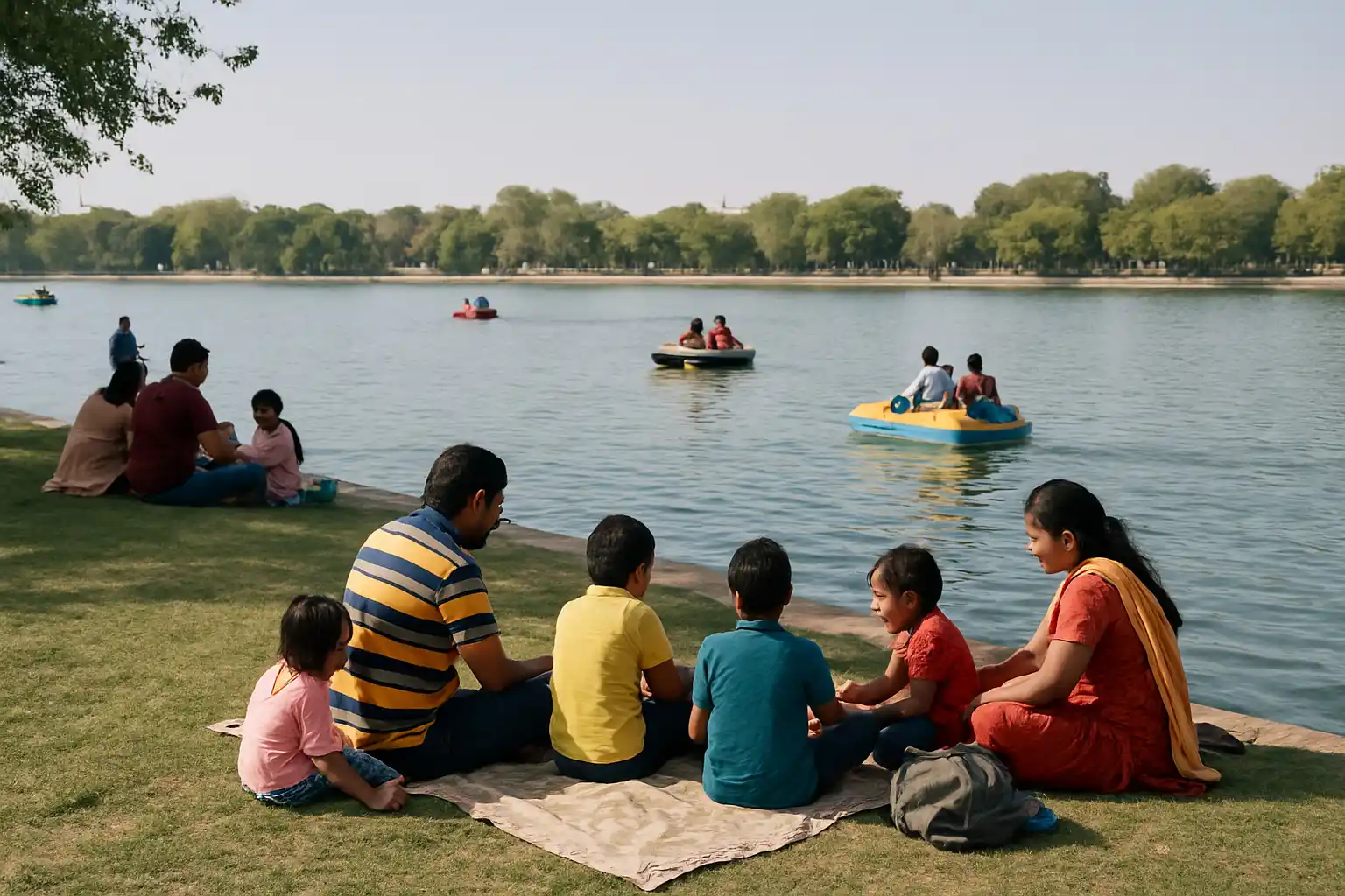 5. Relax at Kankaria Lake - YahTrip Travel Guide