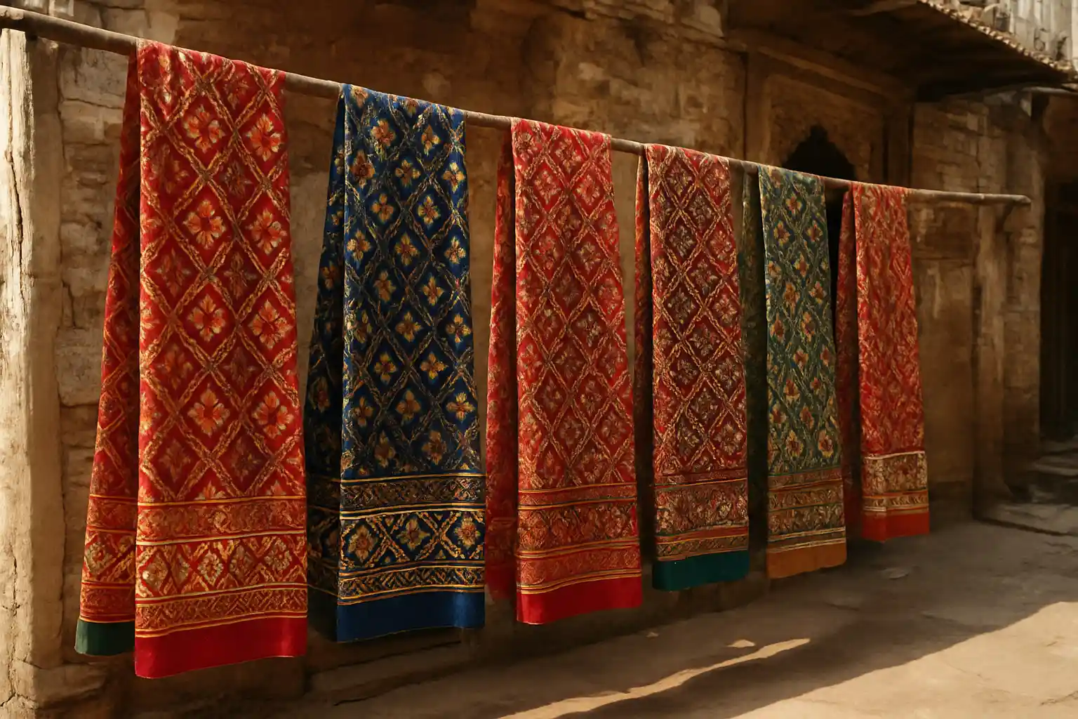 3. Patola Dupattas - YahTrip Travel Guide