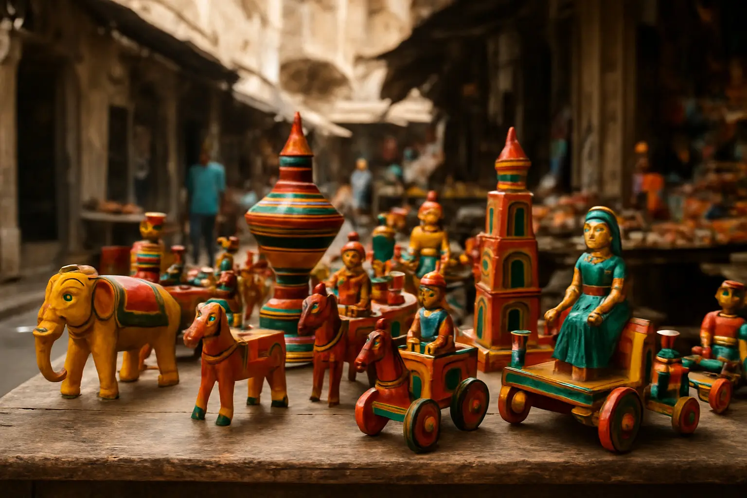 5. Wooden Toys - YahTrip Travel Guide
