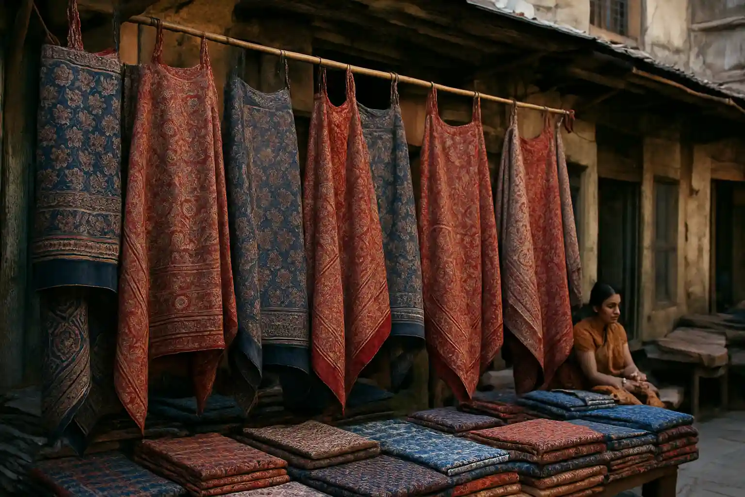 1. Ajrakh Prints - YahTrip Travel Guide