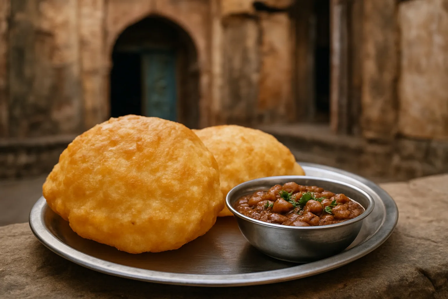 4. Chole Bhature - YahTrip Travel Guide