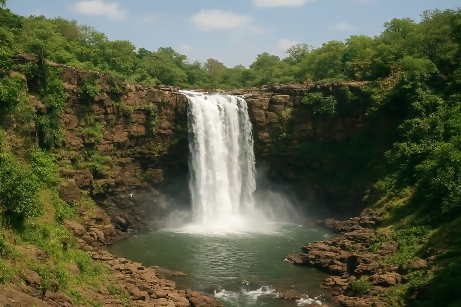 4. Enjoy the Beauty of Patalpani Waterfall - YahTrip Travel Guide
