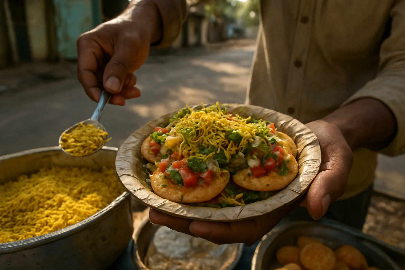 2. Sev Puri - YahTrip Travel Guide