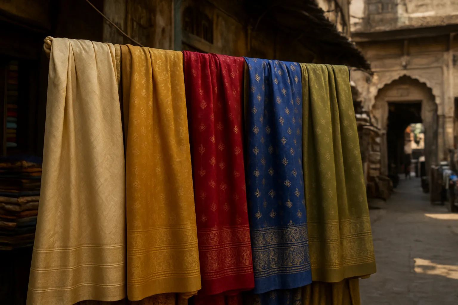 1. Chanderi Sarees - YahTrip Travel Guide