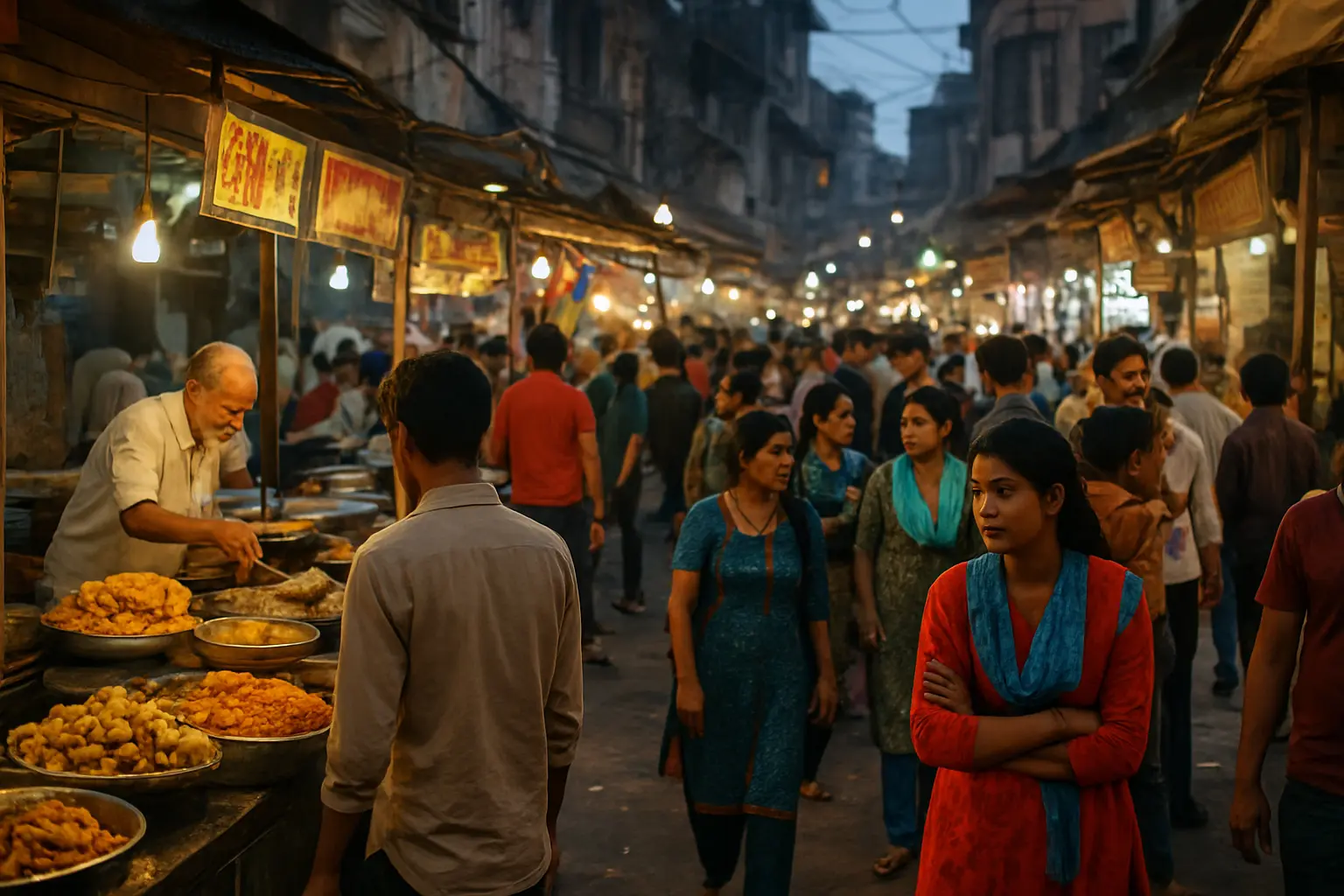 1. Sarafa Bazar - YahTrip Travel Guide