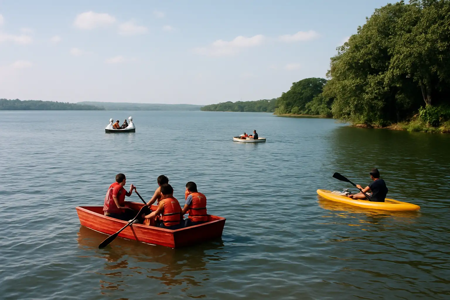 2. Water Sports at the Upper Lake - YahTrip Travel Guide