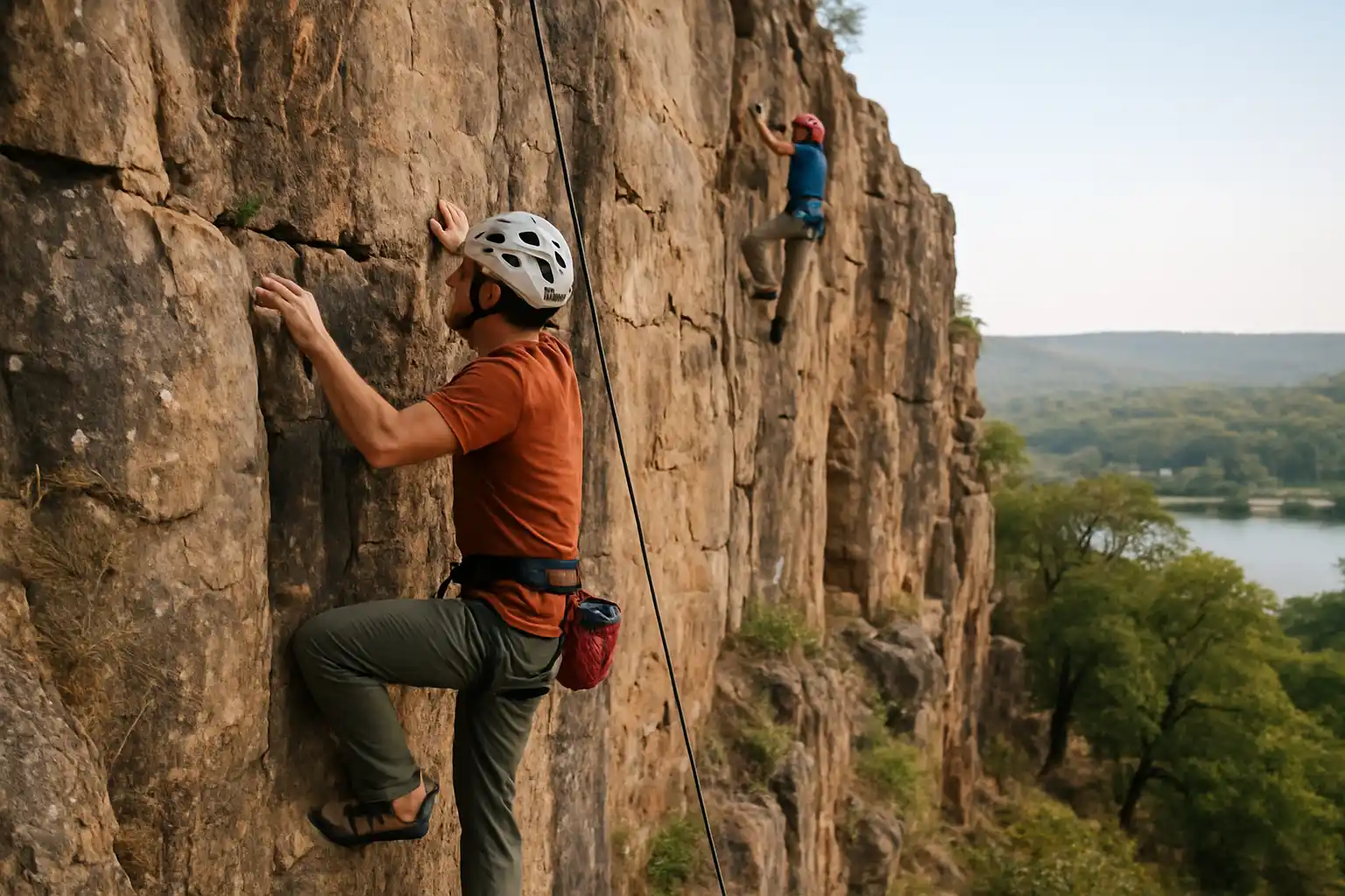 3. Rock Climbing at MPTA - YahTrip Travel Guide