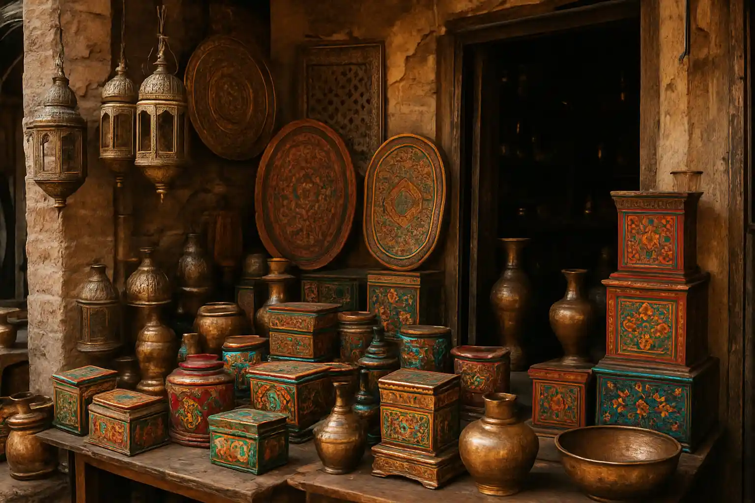 8. Traditional Decor Items - YahTrip Travel Guide