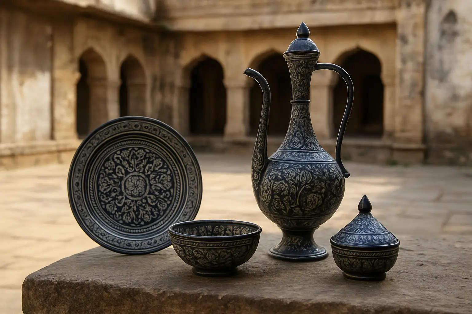 1. Bidri Work - YahTrip Travel Guide