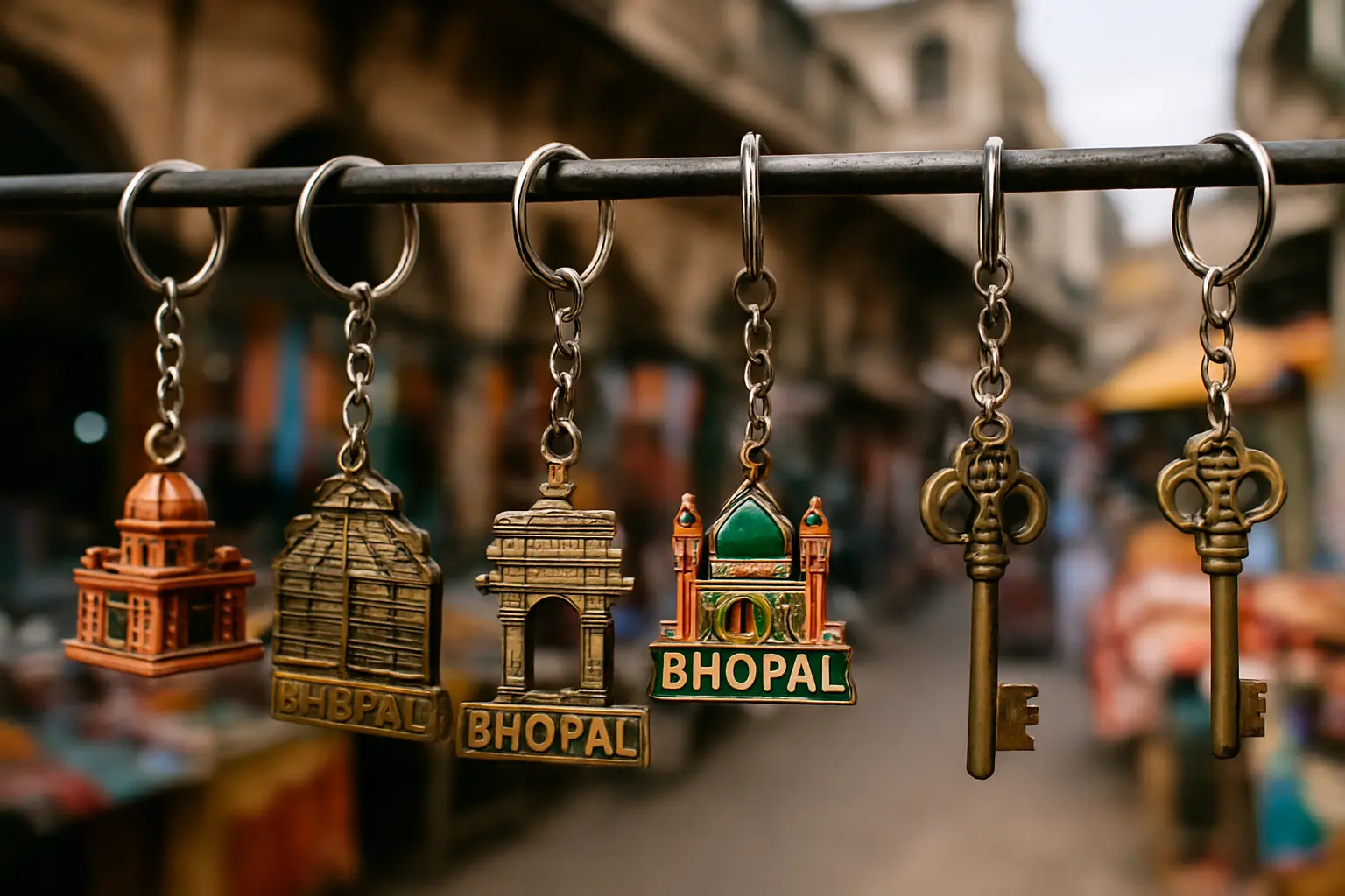1. Keychains with Local Symbols - YahTrip Travel Guide