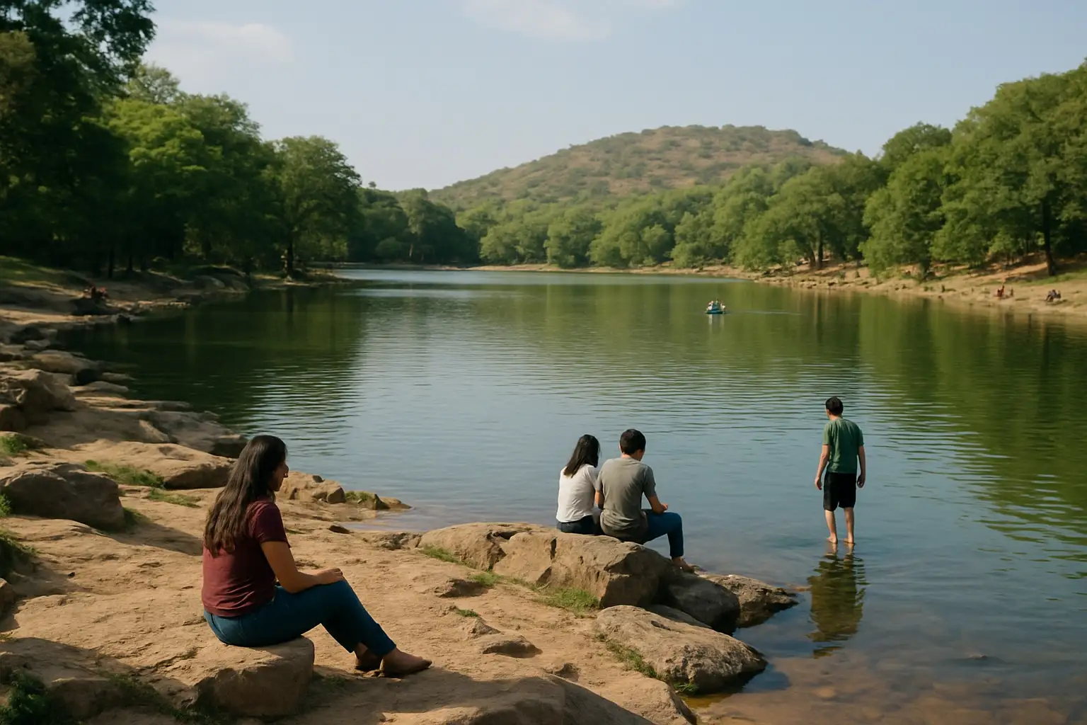 6. Relax at the Gwalior Lake - YahTrip Travel Guide
