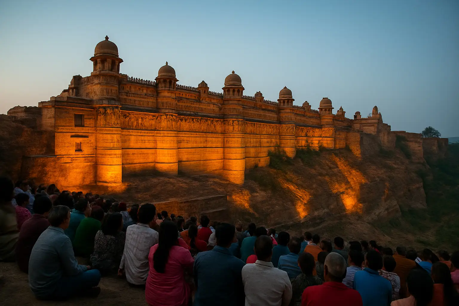 8. Experience the Gwalior Light and Sound Show - YahTrip Travel Guide