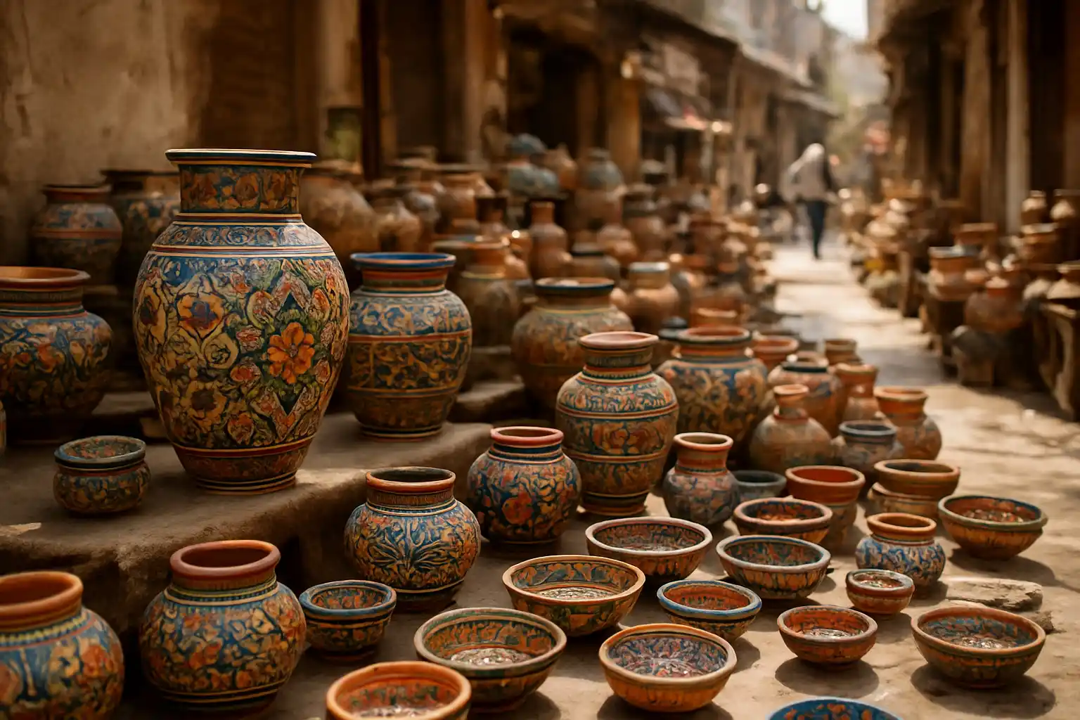 5. Hand-painted Pottery - YahTrip Travel Guide