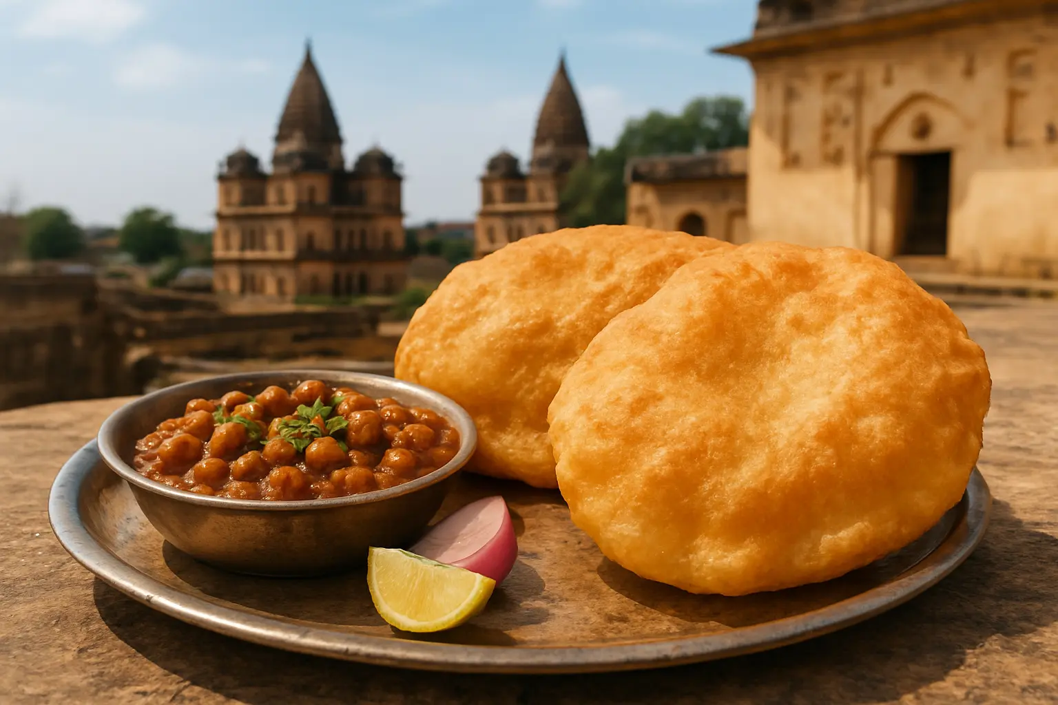8. Chole Bhature - YahTrip Travel Guide