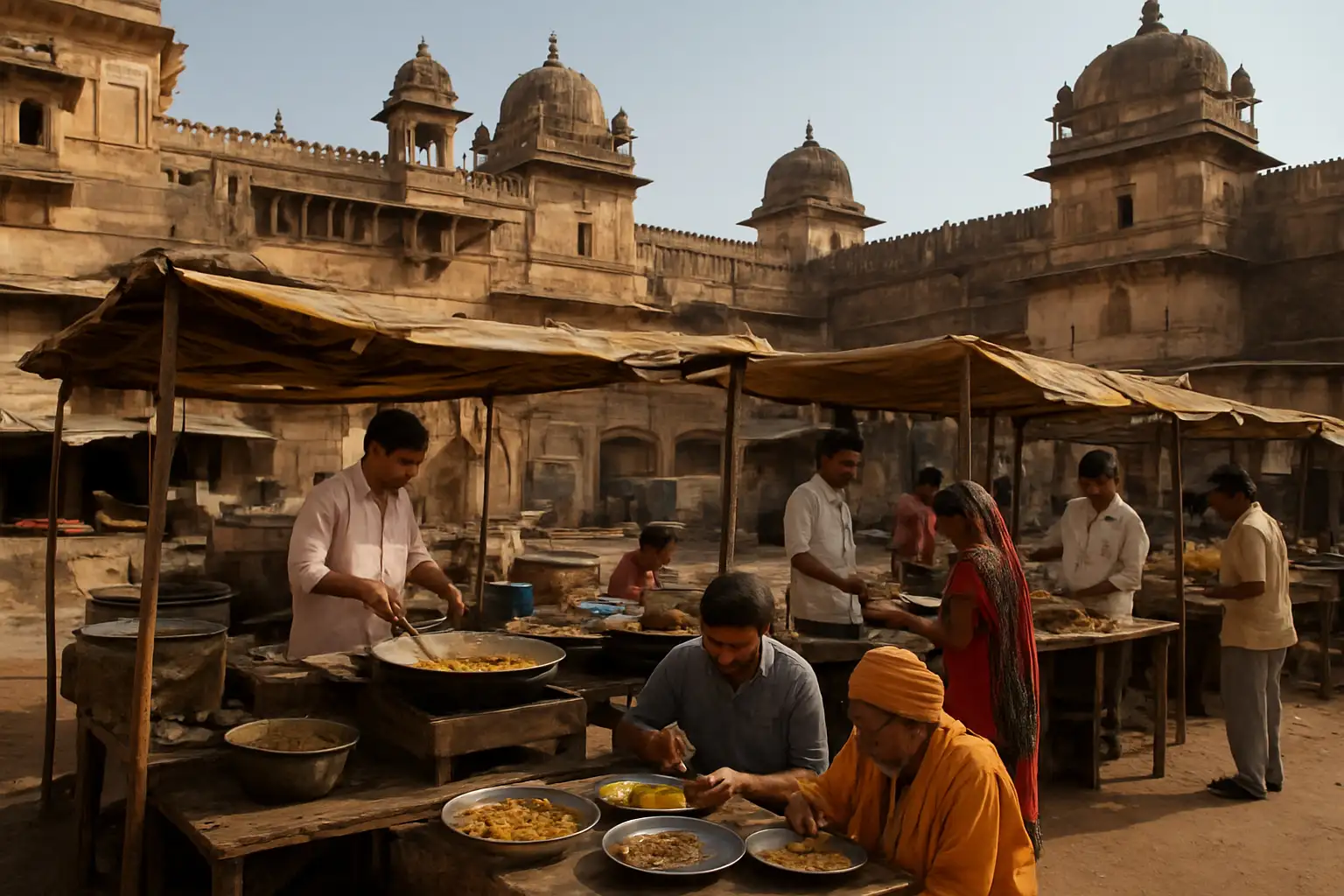 2. Orchha Fort Complex - YahTrip Travel Guide