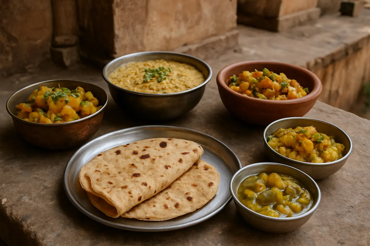 Vegetarian Food in Orchha - YahTrip Travel Guide