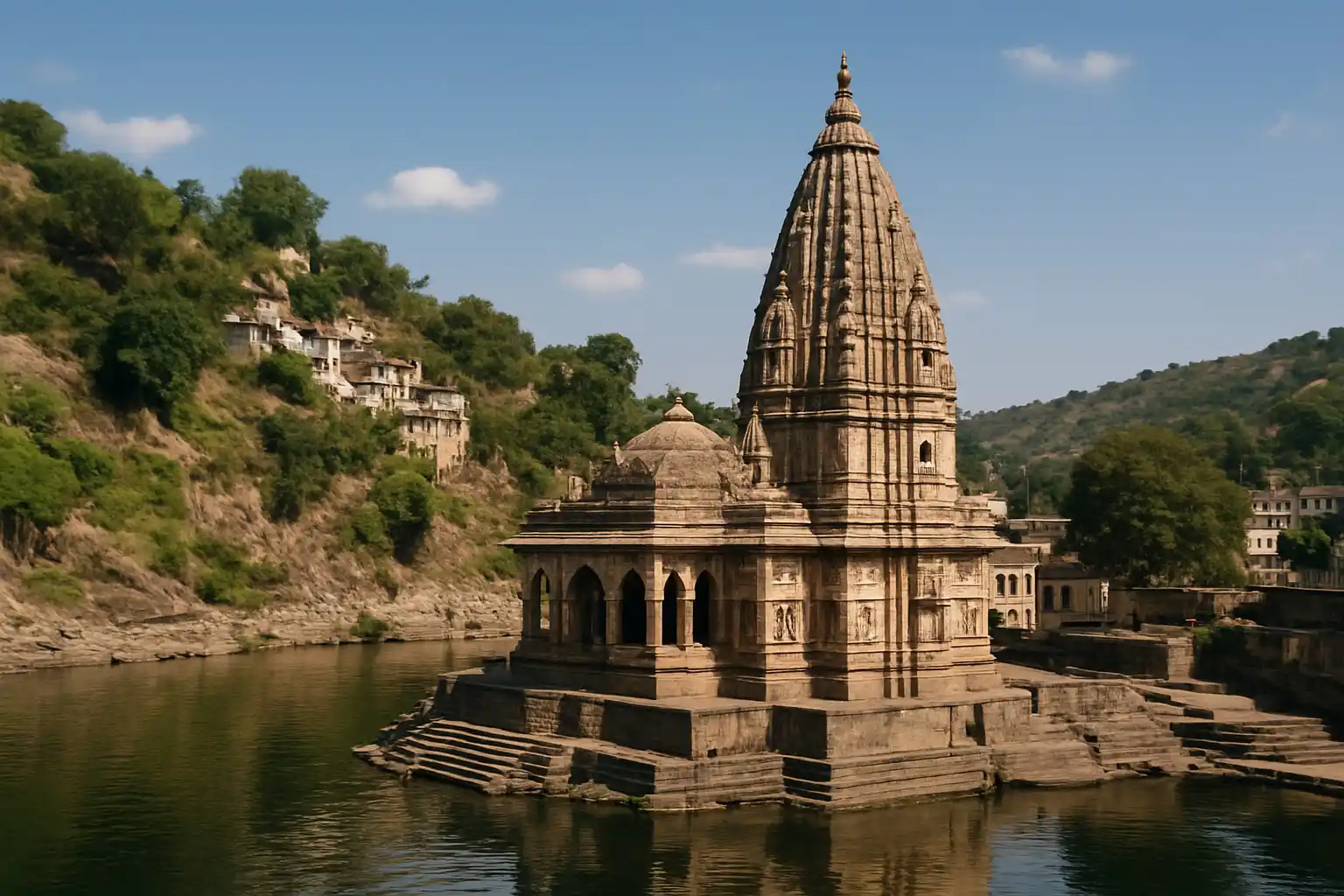 1. Visit the Omkareshwar Temple - YahTrip Travel Guide