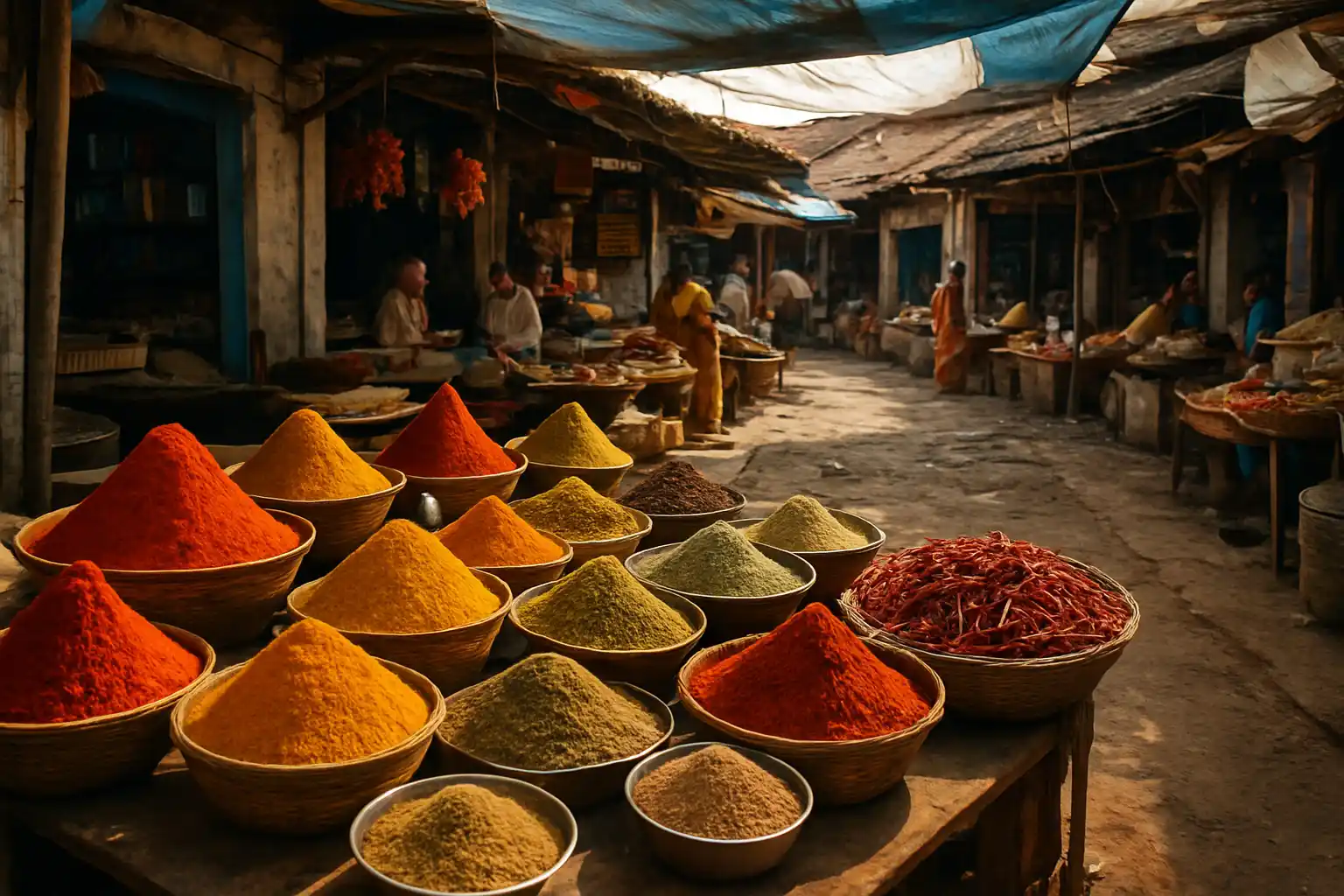 5. Local Spice Market - YahTrip Travel Guide
