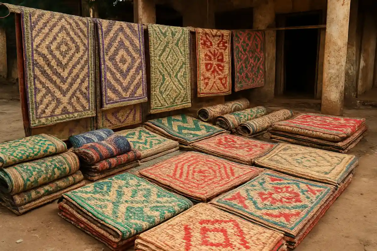 2. Handwoven Mats - YahTrip Travel Guide