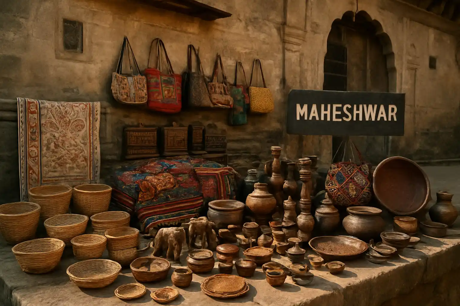 Handicrafts & Local Specialties in Maheshwar - YahTrip Travel Guide