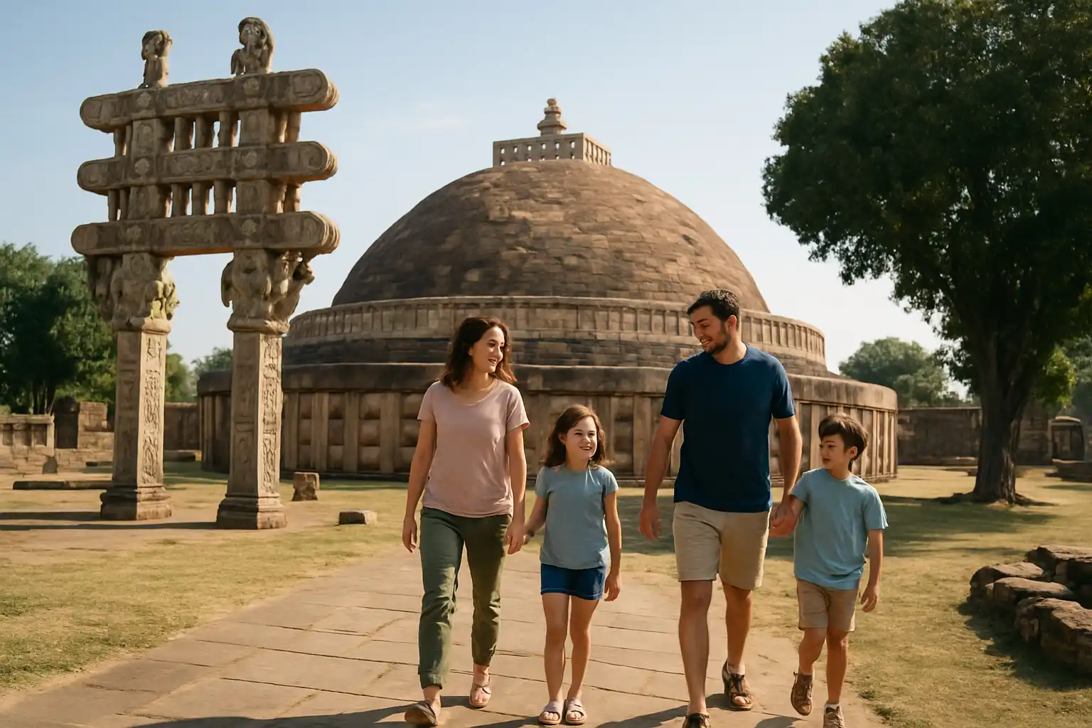 Sanchi Family Trip Itinerary - YahTrip Travel Guide
