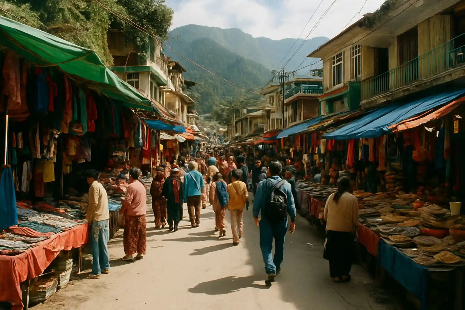 1. McLeod Ganj Main Market - YahTrip Travel Guide
