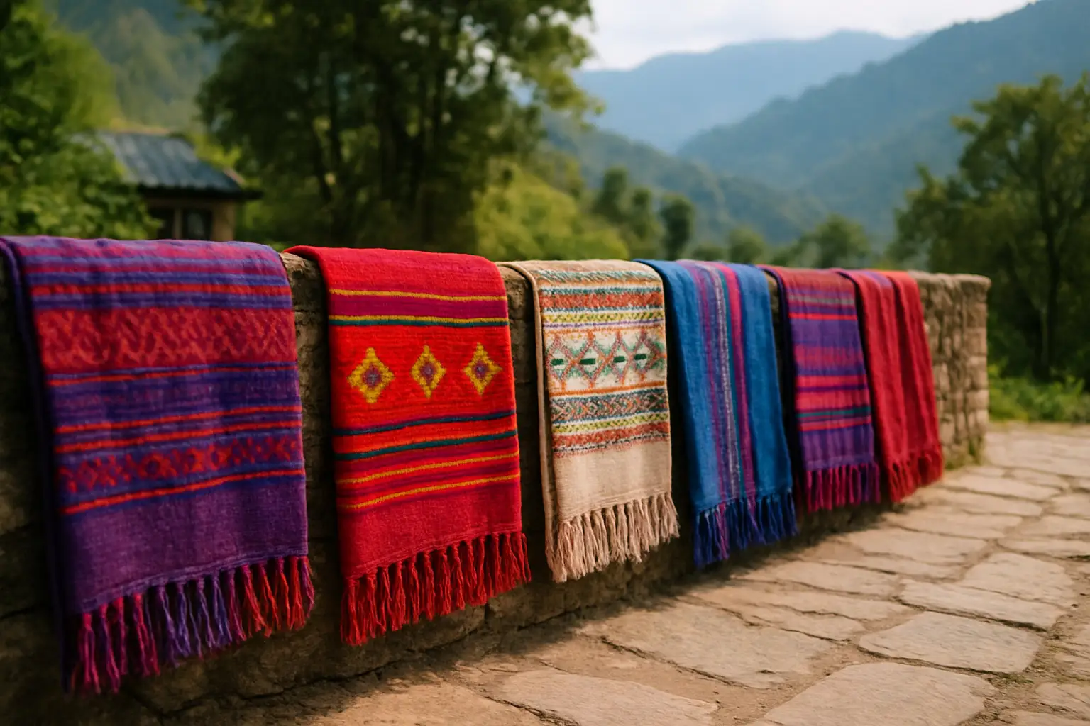7. Handwoven Textiles - YahTrip Travel Guide