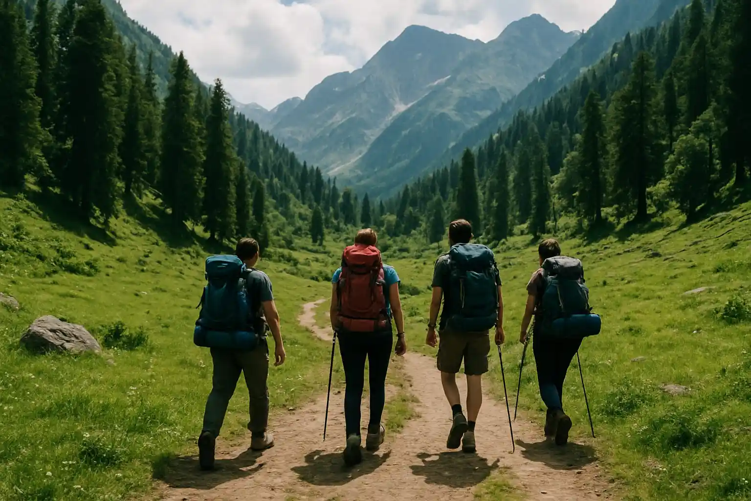 2. Trekking to Betaab Valley - YahTrip Travel Guide