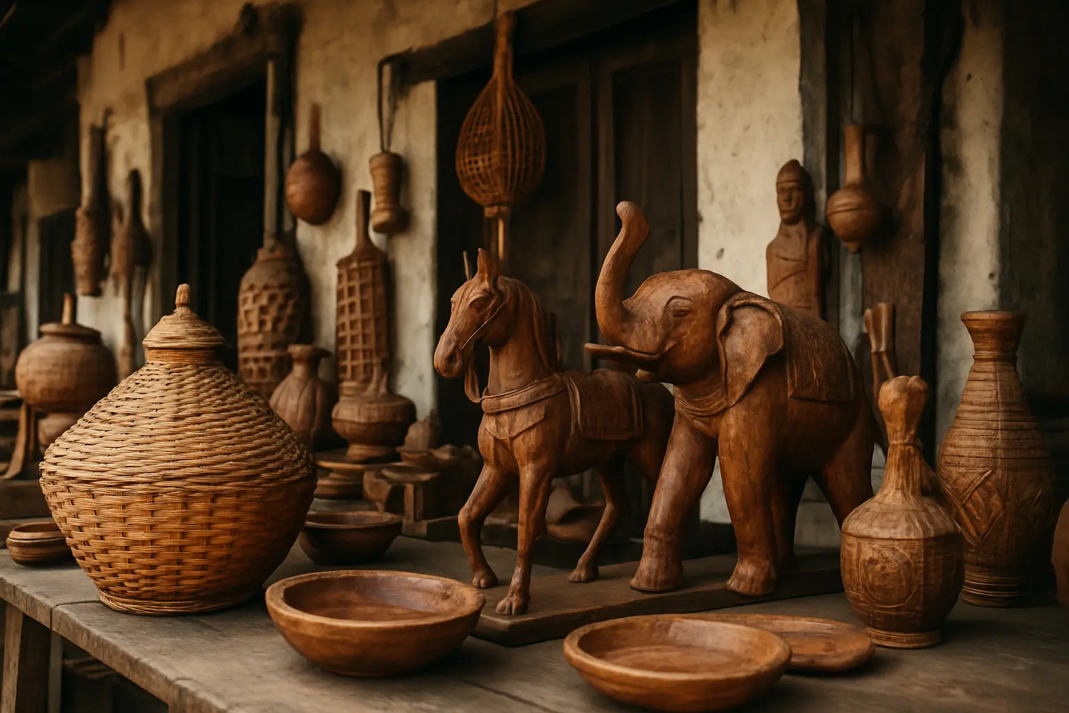 2. Wooden Crafts - YahTrip Travel Guide