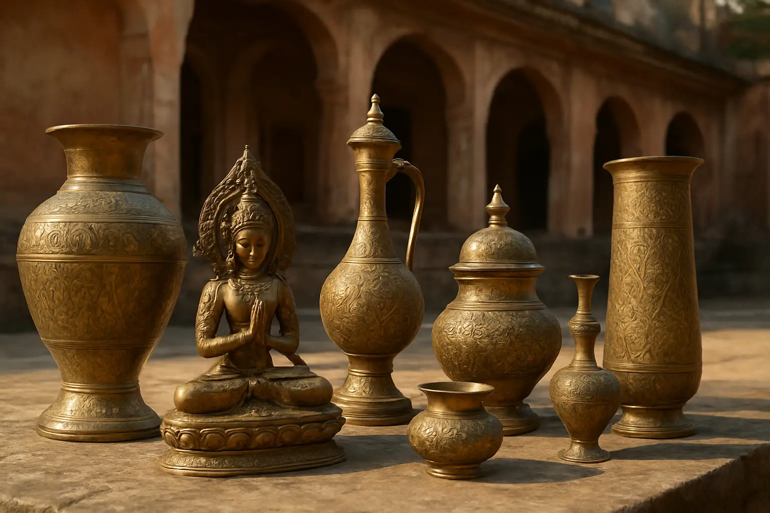 1. Brass Artifacts - YahTrip Travel Guide