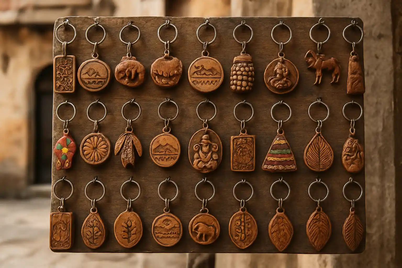 1. Handcrafted Keychains - YahTrip Travel Guide
