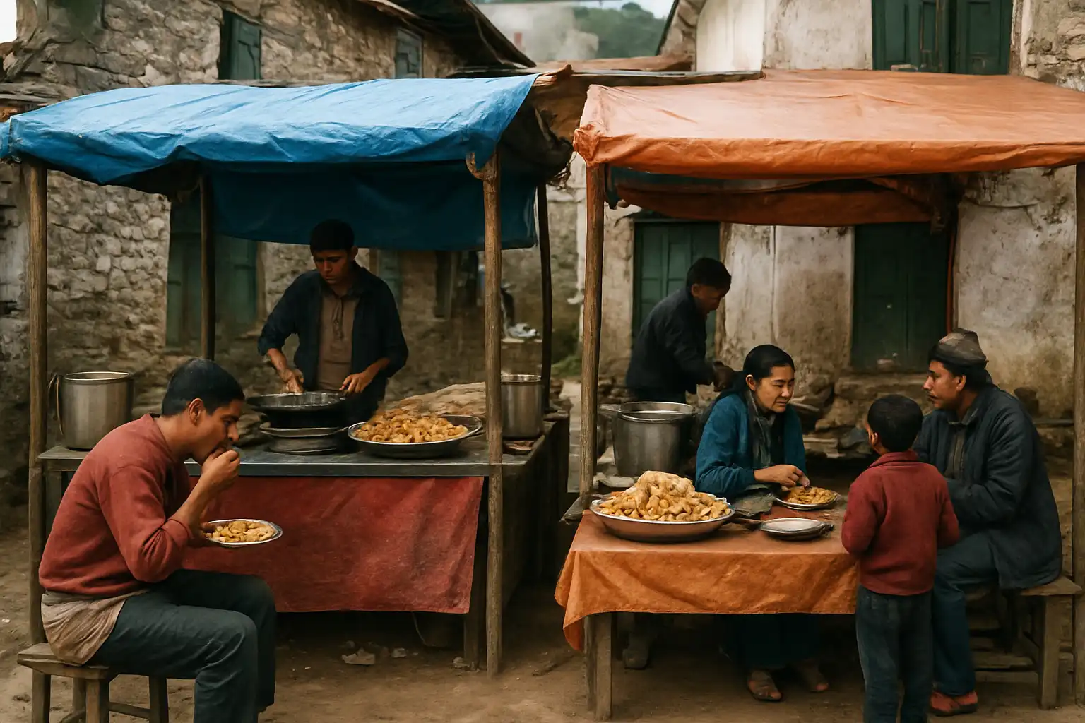 3. Street Stalls - YahTrip Travel Guide