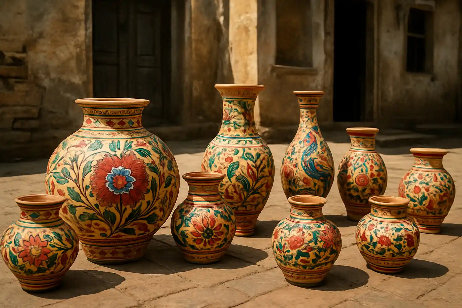 2. Hand-painted Pottery - YahTrip Travel Guide