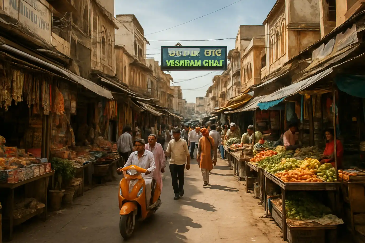 1. Vishram Ghat Market - YahTrip Travel Guide