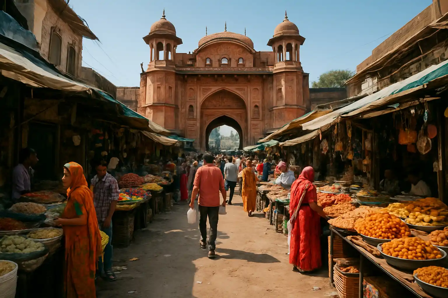 2. Holi Gate Market - YahTrip Travel Guide