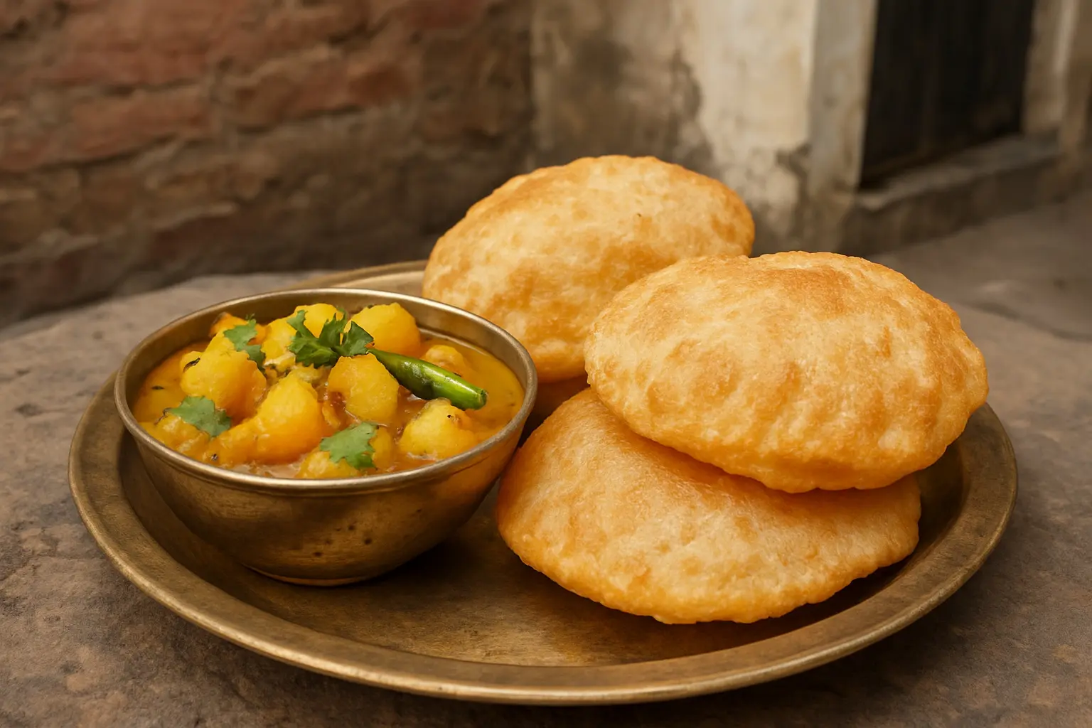 1. Puri and Sabzi - YahTrip Travel Guide