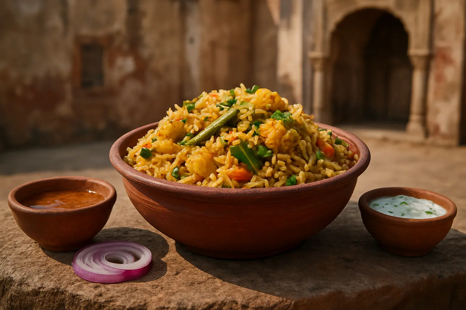 4. Vegetable Biryani - YahTrip Travel Guide