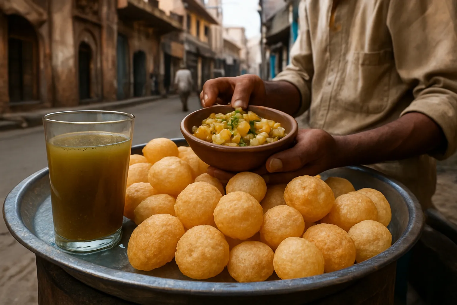 8. Pani Puri - YahTrip Travel Guide