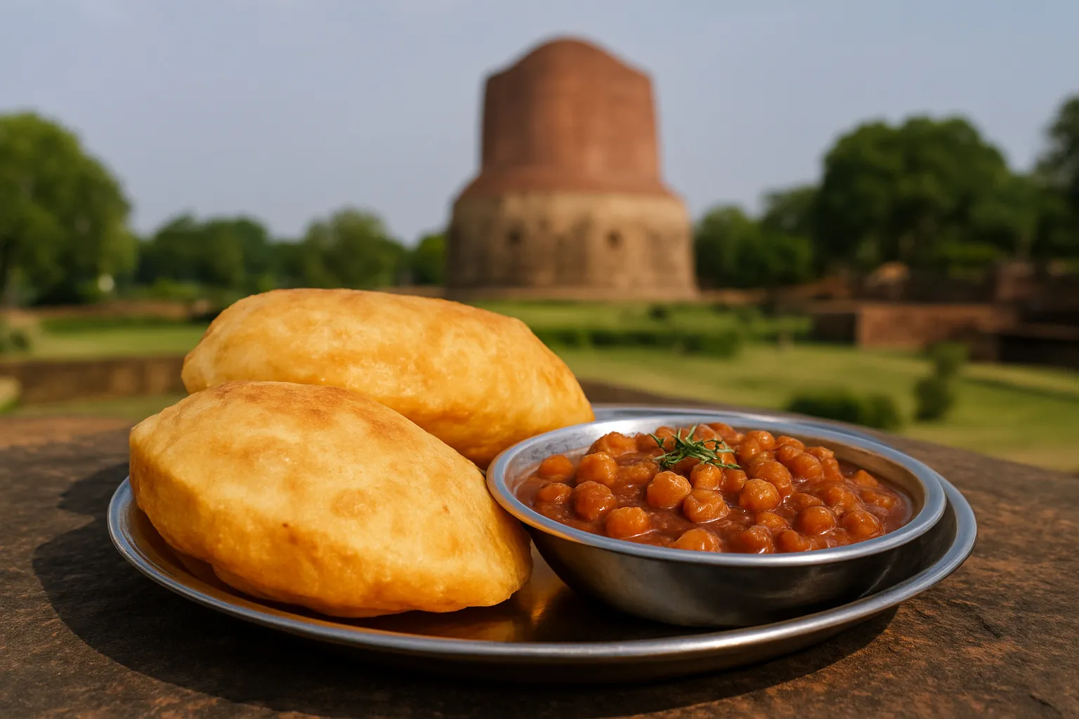 4. Chole Bhature - YahTrip Travel Guide