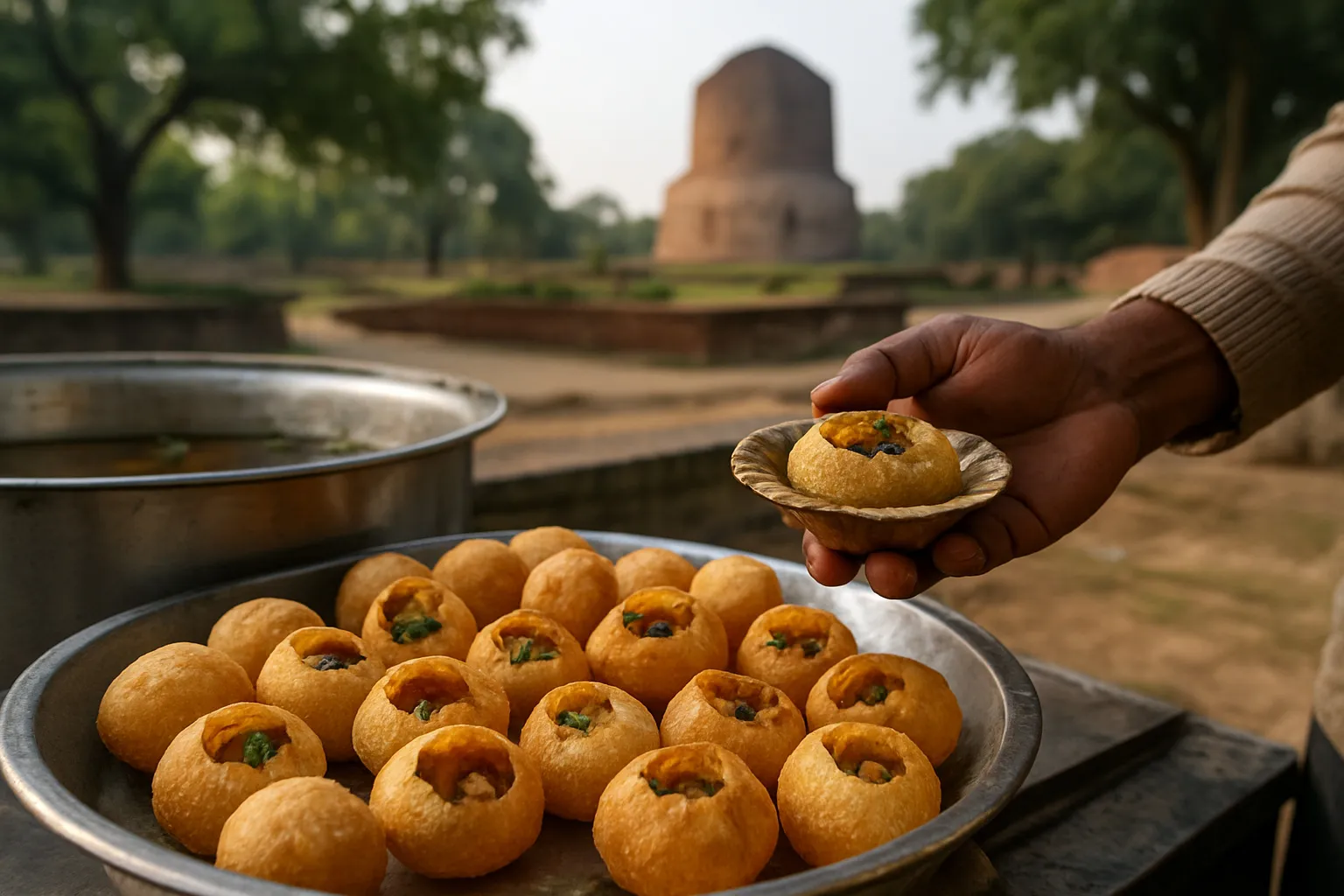 1. Pani Puri - YahTrip Travel Guide