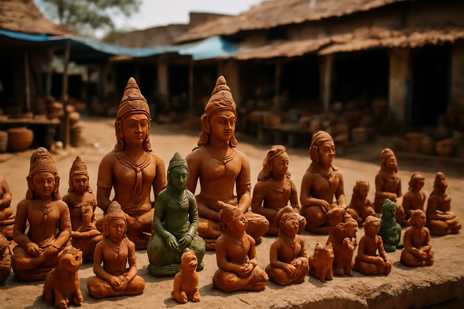 8. Terracotta Figurines - YahTrip Travel Guide