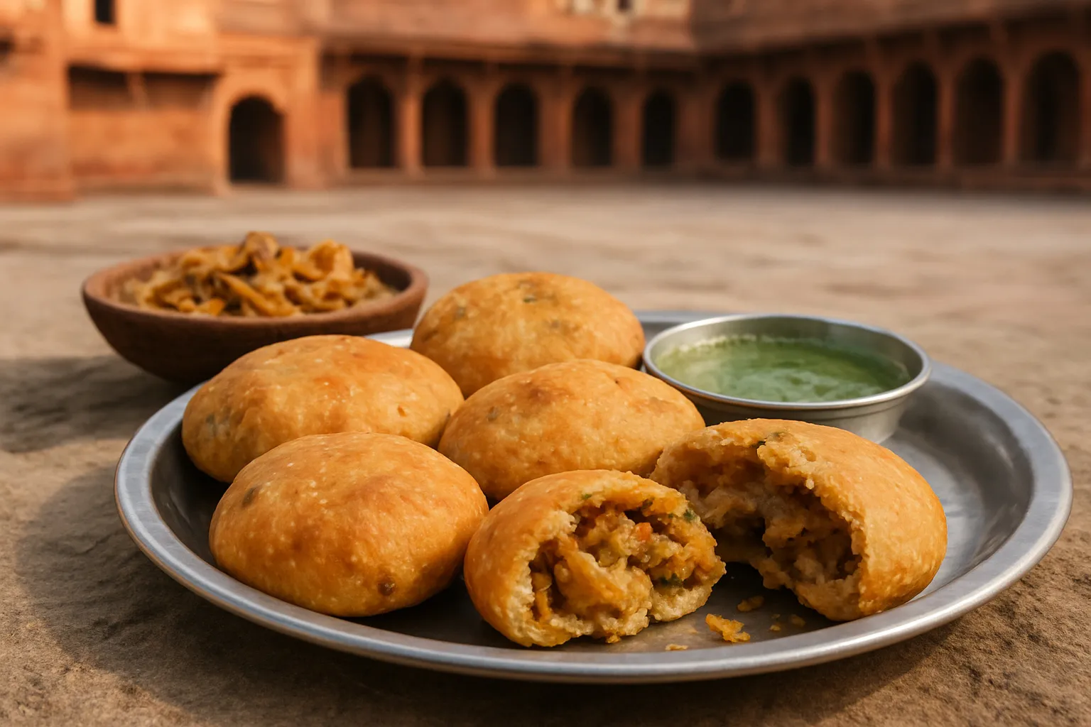 3. Pyaaz Kachori - YahTrip Travel Guide