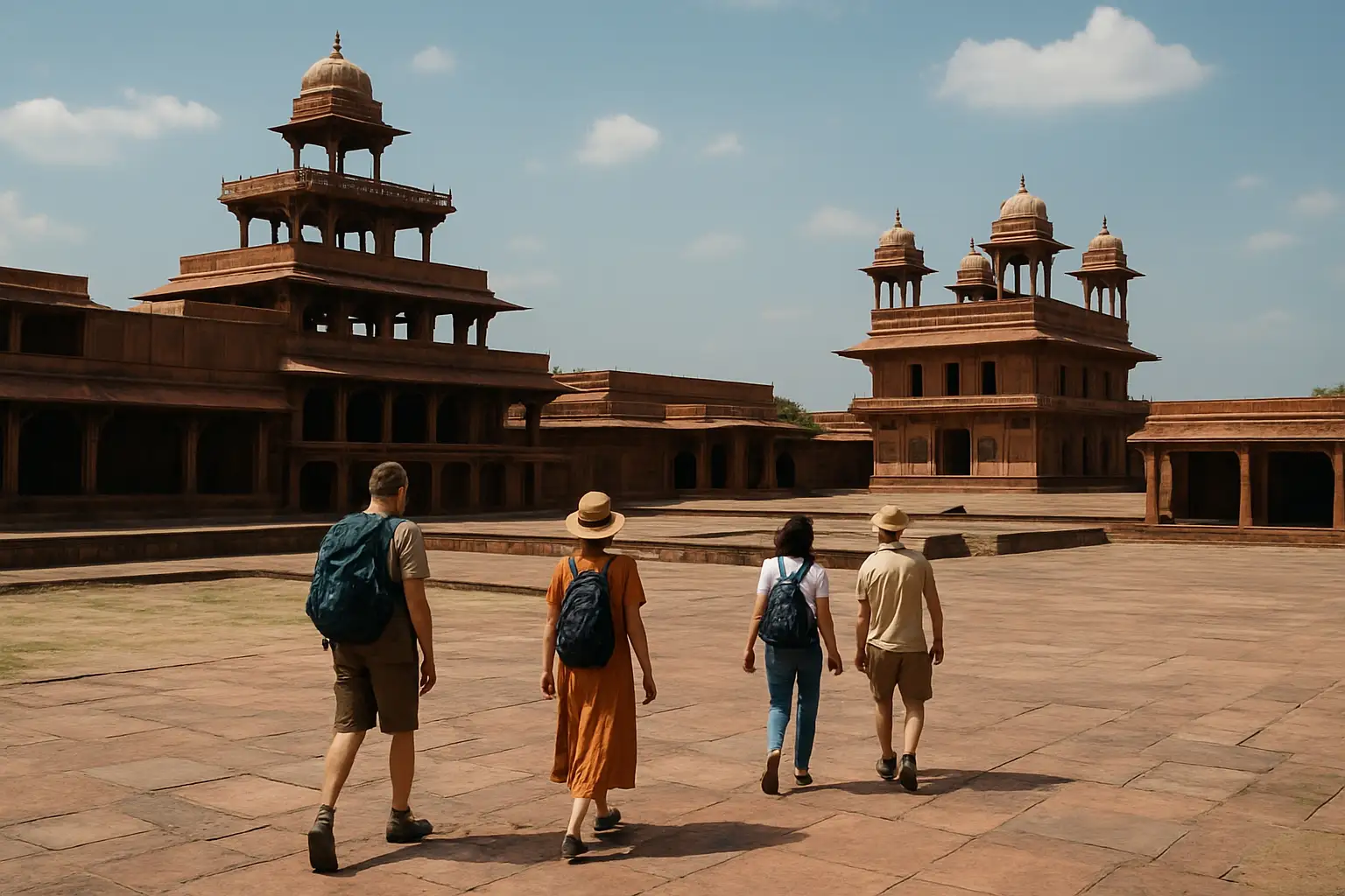 Fatehpur Sikri in Summer - YahTrip Travel Guide