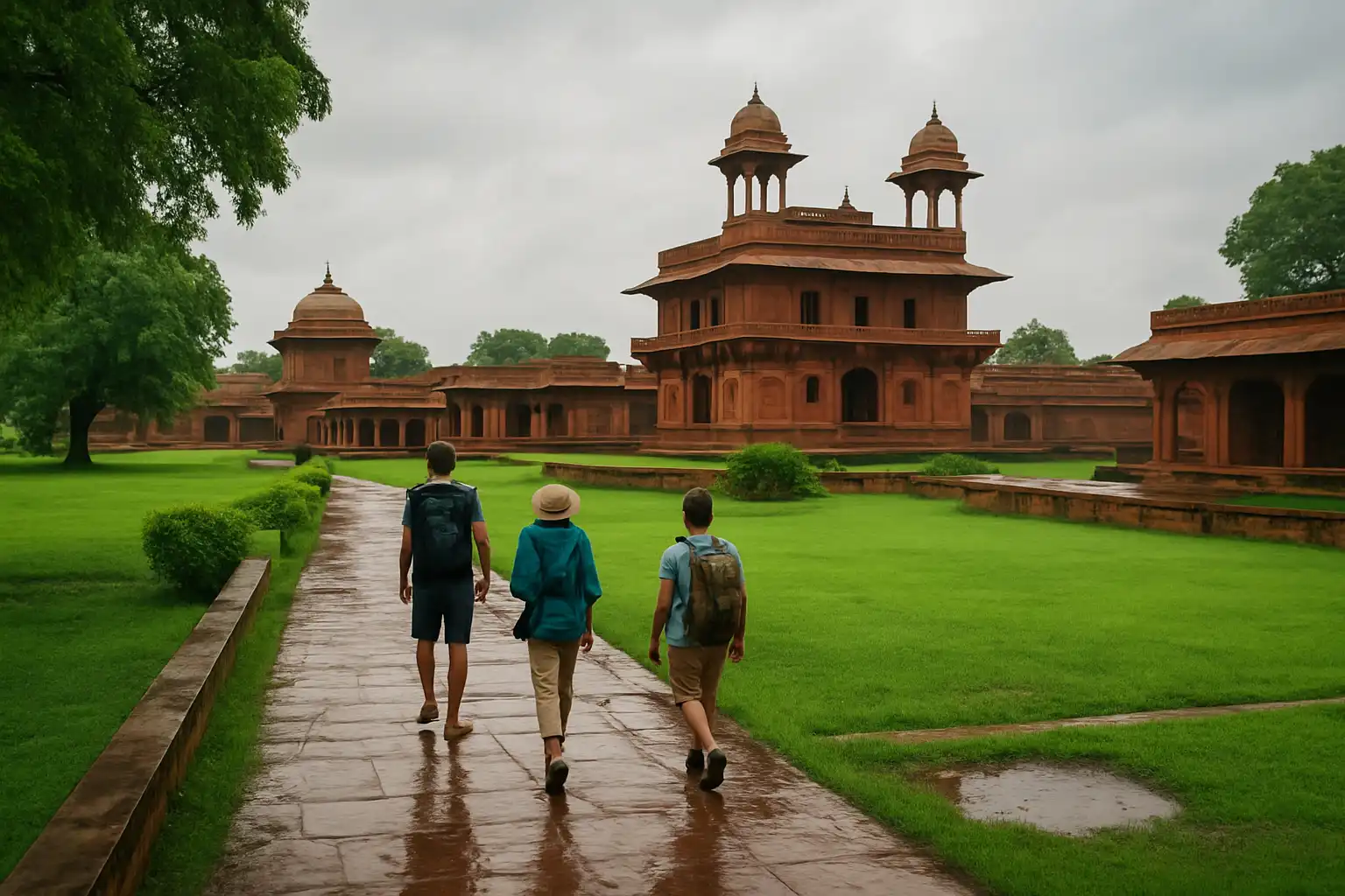 Fatehpur Sikri in Monsoon - YahTrip Travel Guide