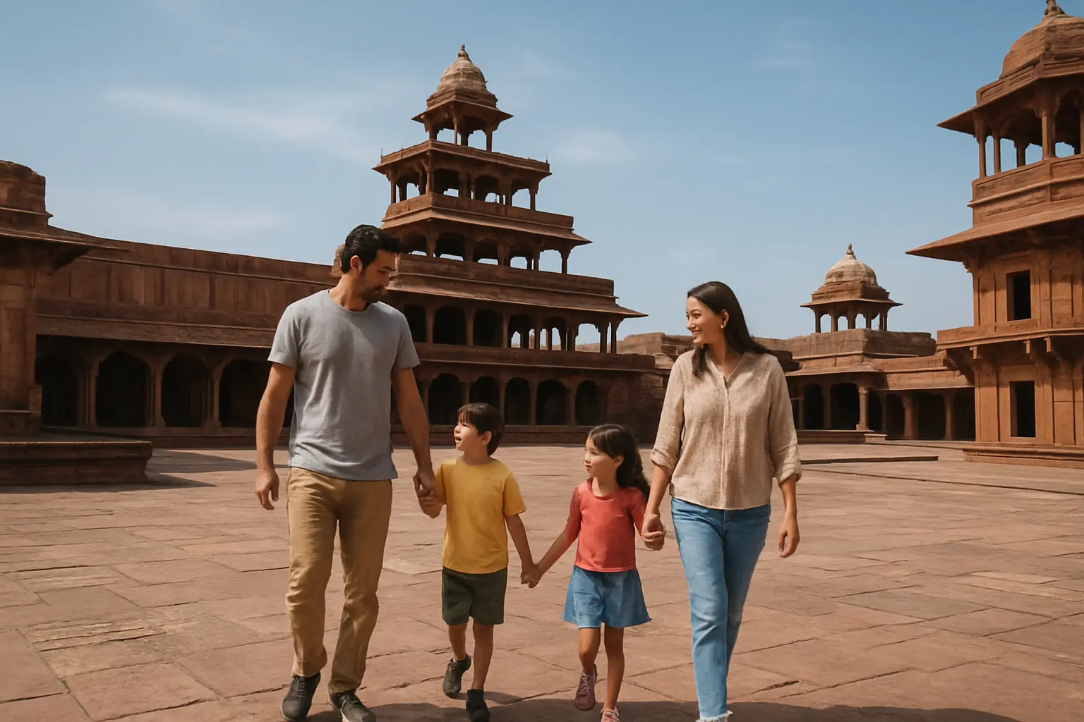 Fatehpur Sikri Family Trip Itinerary - YahTrip Travel Guide